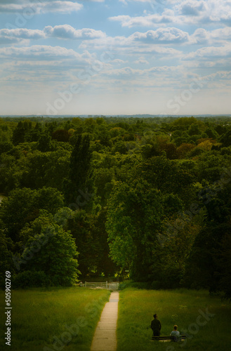 views across Richmond Park in London. (ID: 505902769)