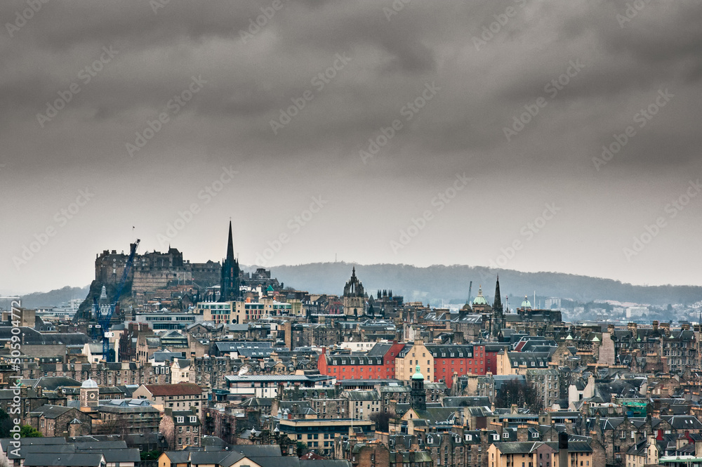Views across Edinburgh
