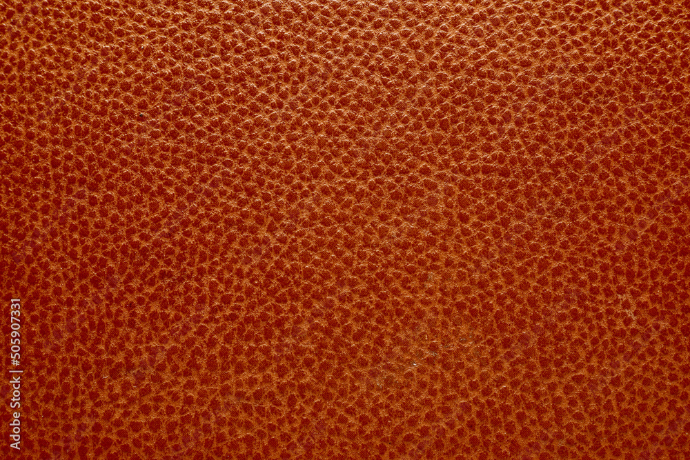 Obraz premium close-up brown leather texture background