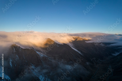 China Sichuan highland moutain & cloud-sea