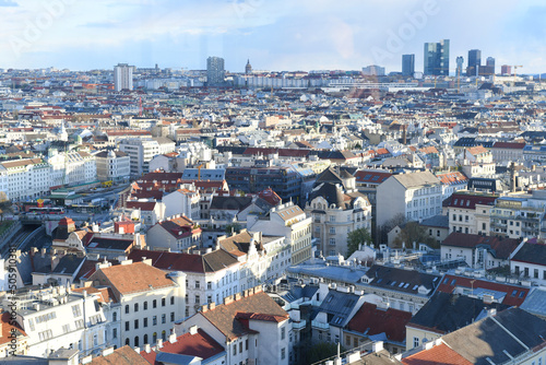 Über den Dächern von Wien, Blick auf die Stadt vom "Haus des Meeres" © Spitzi-Foto