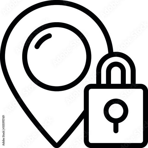 Secure Location Icon