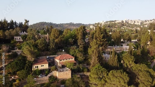 The beautiful hills in Jerusalem photo