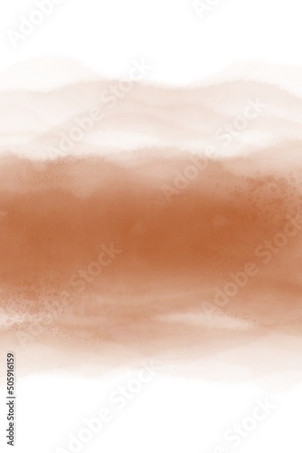Colorful orange abstract watercolor background for textures backgrounds and web banners design, wedding template, poster, print

