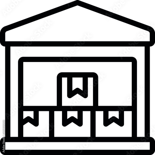 Full Warehouse Icon