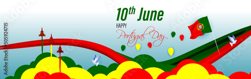 vector illustration for Portugal day-national day