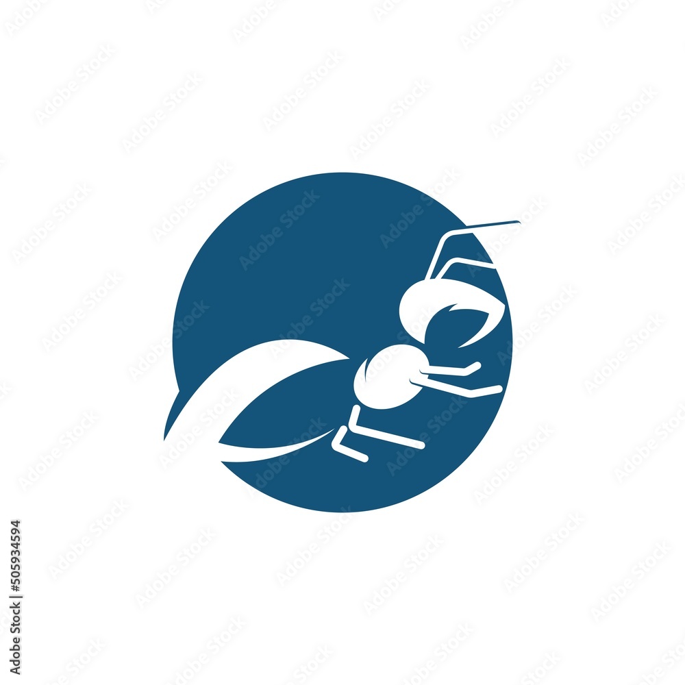 Ant Logo template vector illustration design Ant Logo template vector illustration design