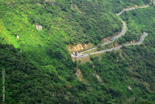 Bodimettu Munnar Mountain Ghat Road Scenic Route photo