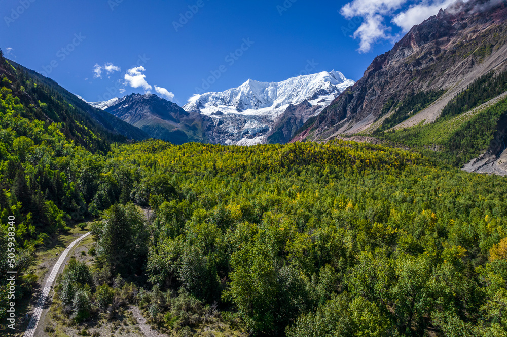 beautiful scenery of Tibet China