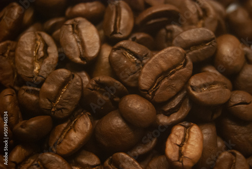 Foto coffee beans background