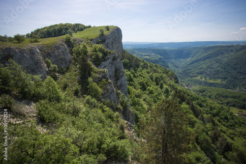 Belvédère de la Roche de Hautepierre à Hautepierre-le-Châtelet dans le Doubs en France