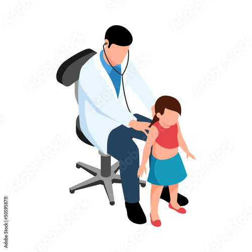 Child Doctor Stethoscope Composition