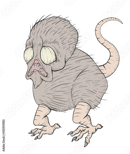 Imaginative creature illustration