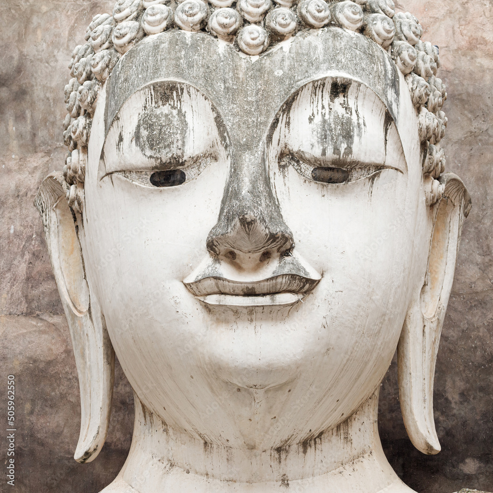 Phra Achana Buddha Statue at Wat Si Chum, Sukhothai, Thailand
