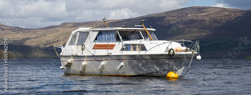 Ben Lomond view from Loch Lomond during the summer photo