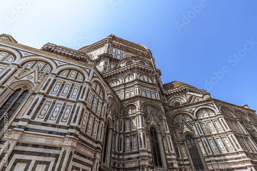 The Duomo Cathedral in the medieval famous city of Florence, Italy