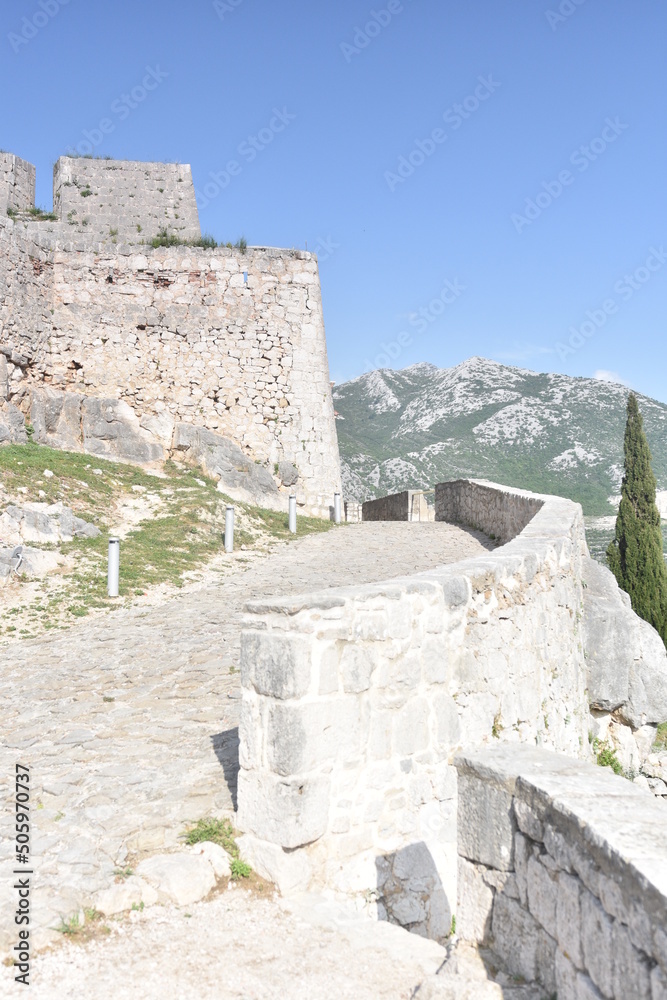 Klis Castle, croatia, split, heritage city, building,