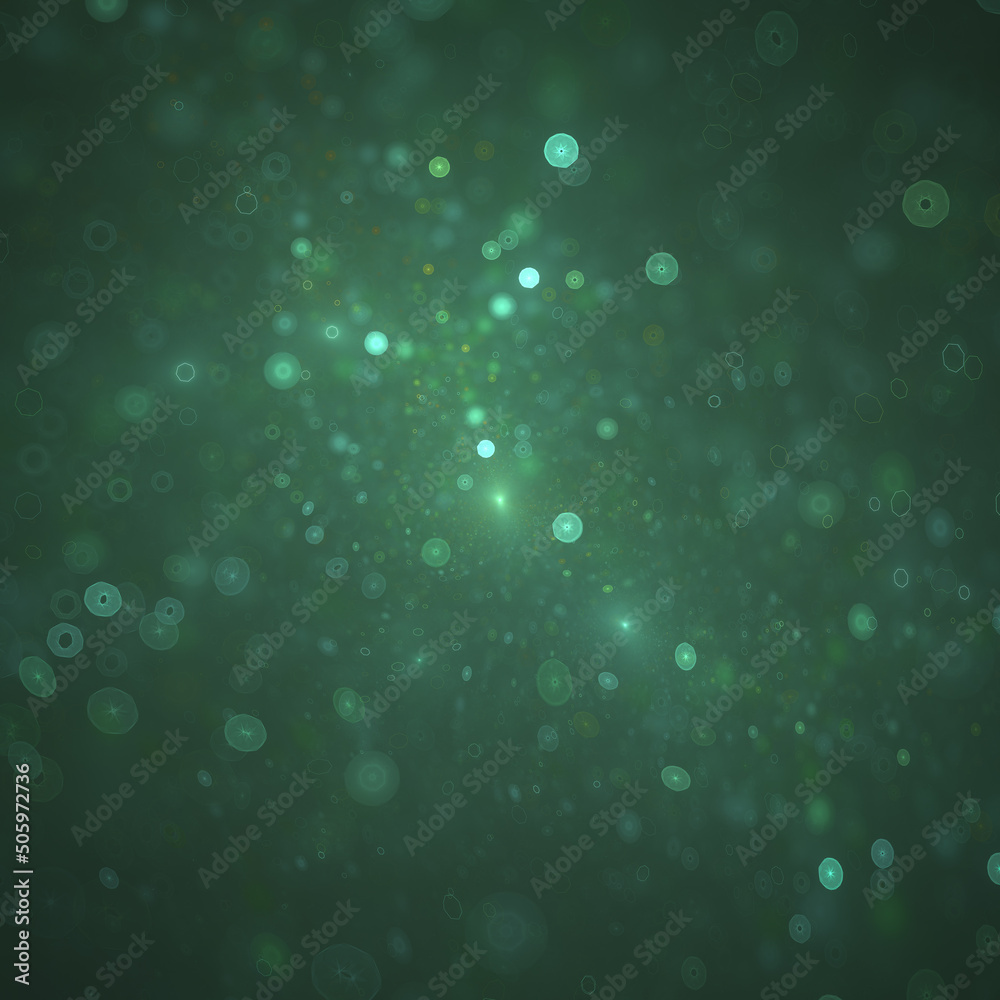 Abstract microscopic particles background, fluid inner space, medical illustration Abstract microscopic particles background, fluid inner space, medical illustration