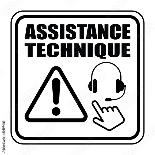 Logo assistance numérique.