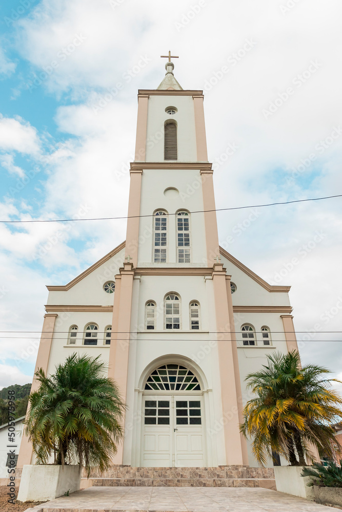 Nossa Senhora das Dores Church in the city of Aurora in Santa Catarina