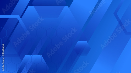 Modern blue background