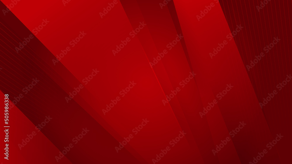 Abstract background of wave line stripes circle curved surfaces and halftone dots in red colors Abstract background of wave line stripes circle curved surfaces and halftone dots in red colors