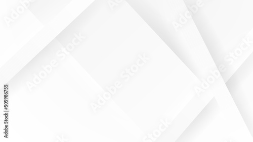 Modern white background banner. Vector abstract graphic design banner pattern background template.