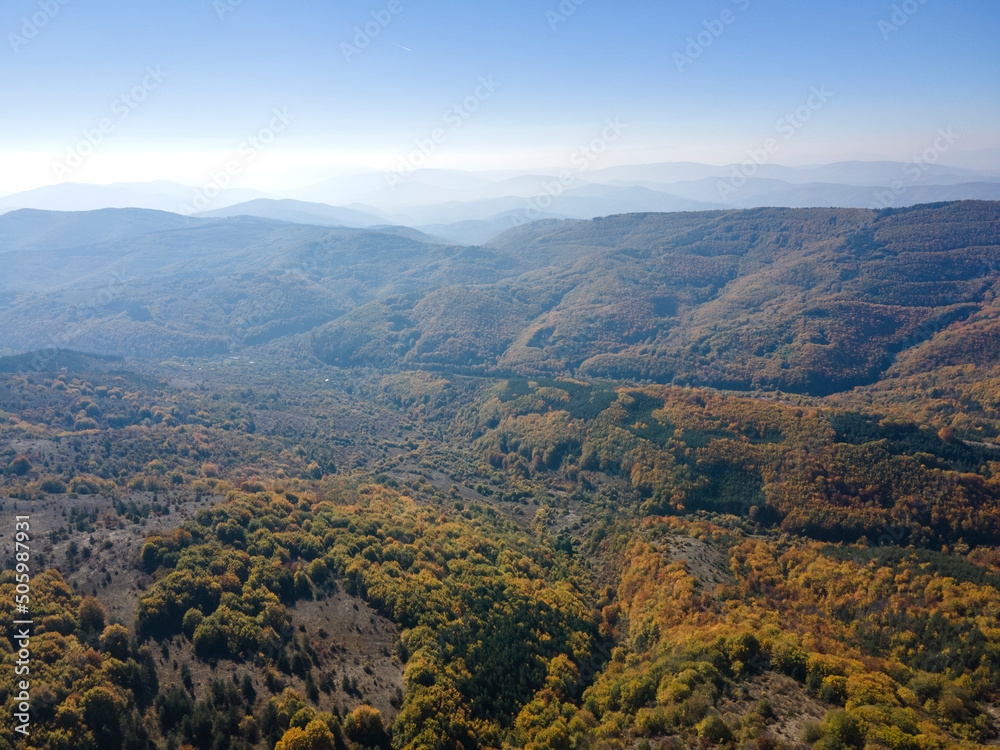 Autumn Landscape of Erul mountain near Golemi peak, Bulgaria Autumn Landscape of Erul mountain near Golemi peak, Bulgaria