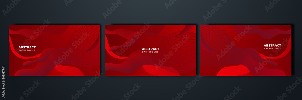 Abstract red background with shape. Vector illustration design