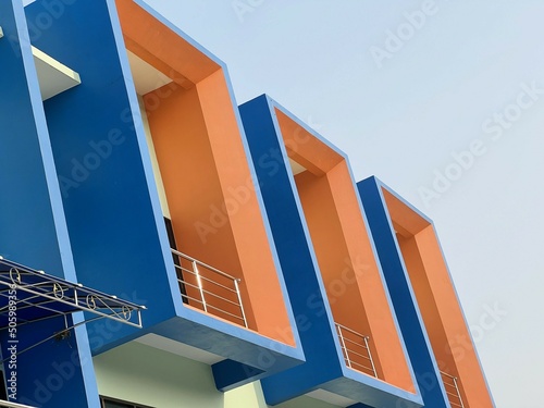 close up building in Chachoengsao Thailand