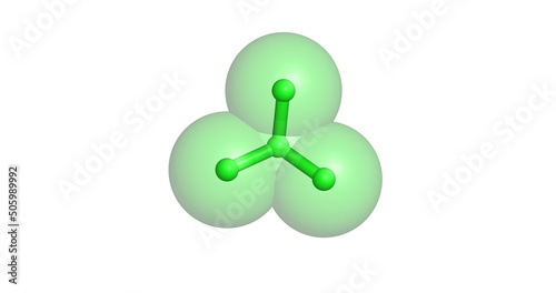 Chloroform molecule photo