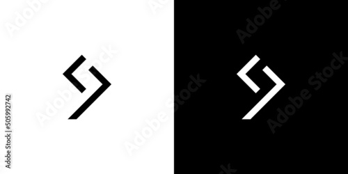 Cool and modern number 9 logo design