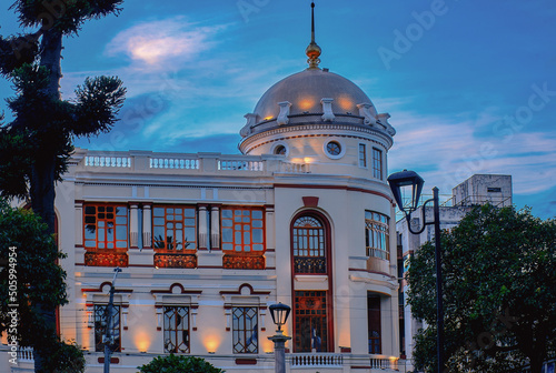 Teatro León. Riobamba Ecuador photo