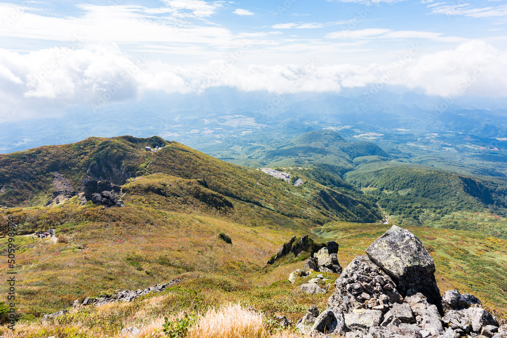 Fototapeta premium 岩木山 秋