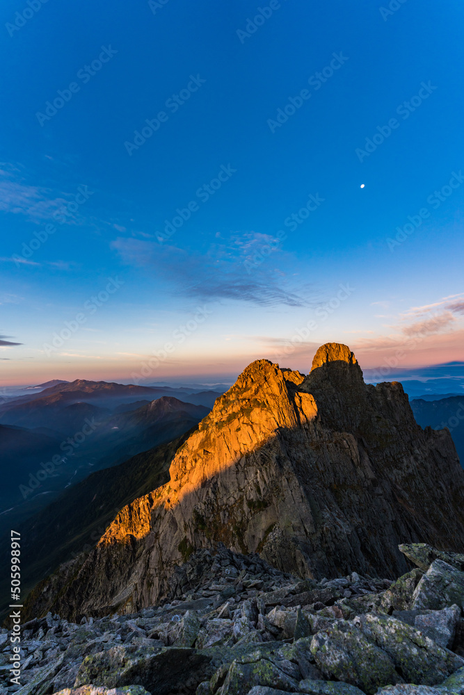 Obraz premium ジャンダルム 夜明け