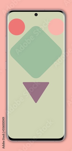 symmetric phone wallpaper