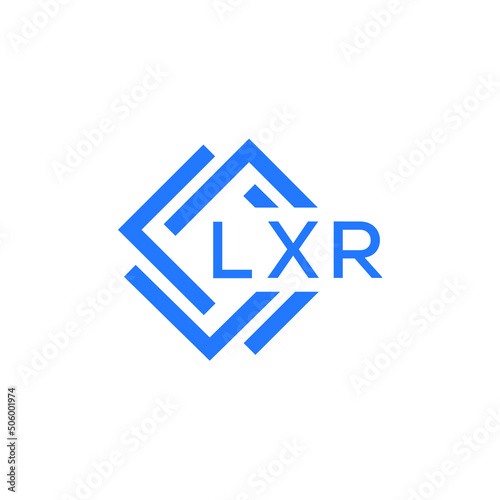 Free Download LXR technology letter logo design on white  background. LXR creative initials technology letter logo concept. LXR technology letter design. - GFXLoad