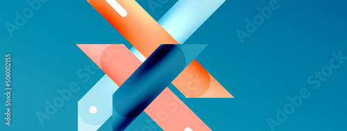 Background overlapping lines. Dynamic lines abstract wallpaper. Straight lines composition vector illustration for wallpaper banner background or landing page