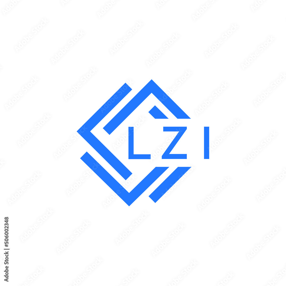 LZI technology letter logo design on white background. LZI creative initials technology letter logo concept. LZI technology letter design. LZI technology letter logo design on white background. LZI creative initials technology letter logo concept. LZI technology letter design.
