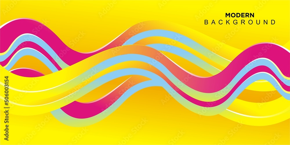 Abstract modern wavy background vector for banner and other design template Abstract modern wavy background vector for banner and other design template