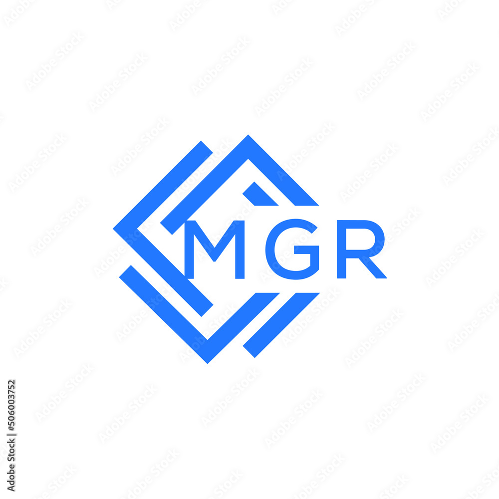 MGR technology letter logo design on white  background. MGR creative initials technology letter logo concept. MGR technology letter design.
