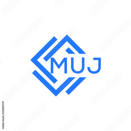 Free Download MUJ technology letter logo design on white  background. MUJ creative initials technology letter logo concept. MUJ technology letter design.
 - GFXLoad