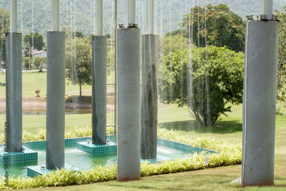 Fototapeta premium gate in the park