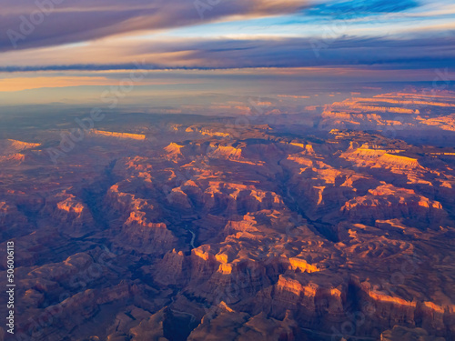 Aerial view of the natural landscape of Grand Canyon © Kit Leong