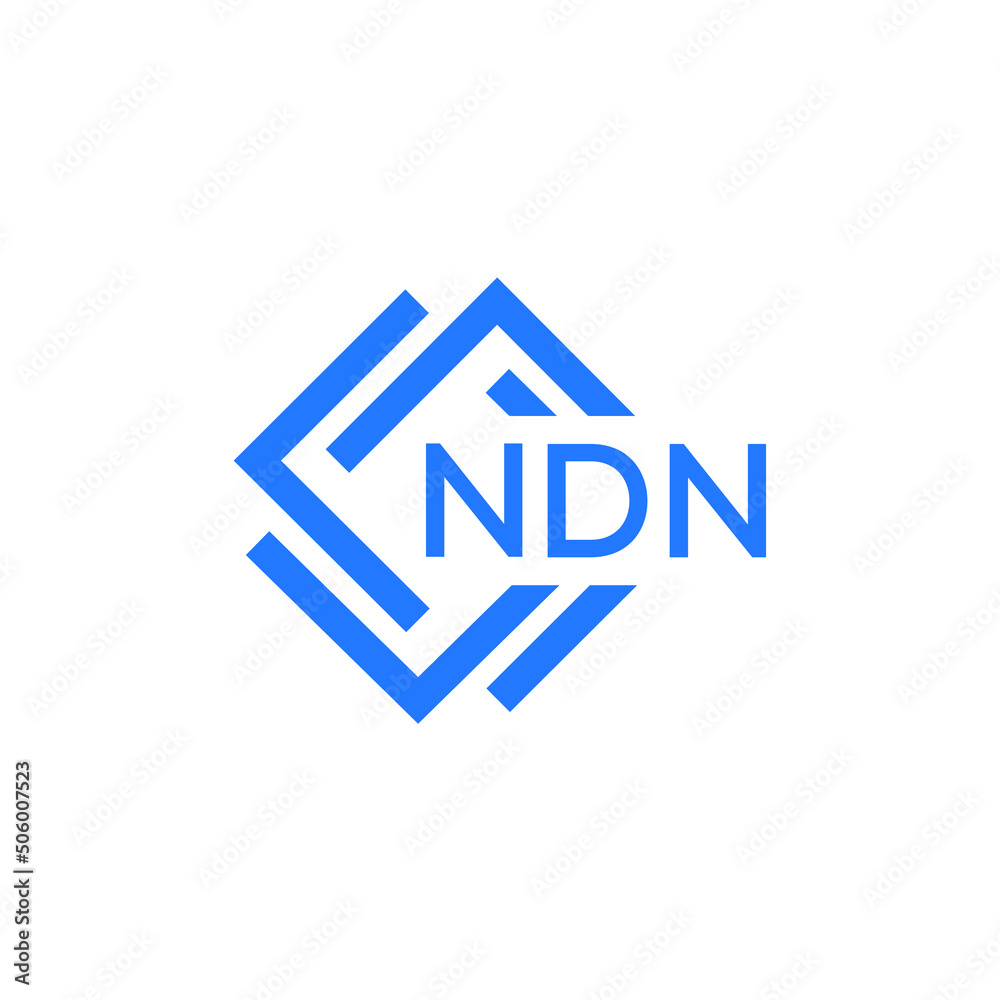 NDN technology letter logo design on white background. NDN creative initials technology letter logo concept. NDN technology letter design. NDN technology letter logo design on white background. NDN creative initials technology letter logo concept. NDN technology letter design.