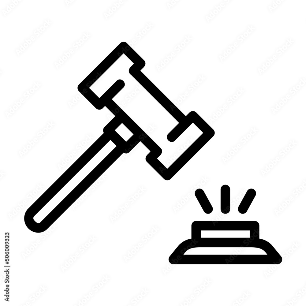 auction line icon auction line icon