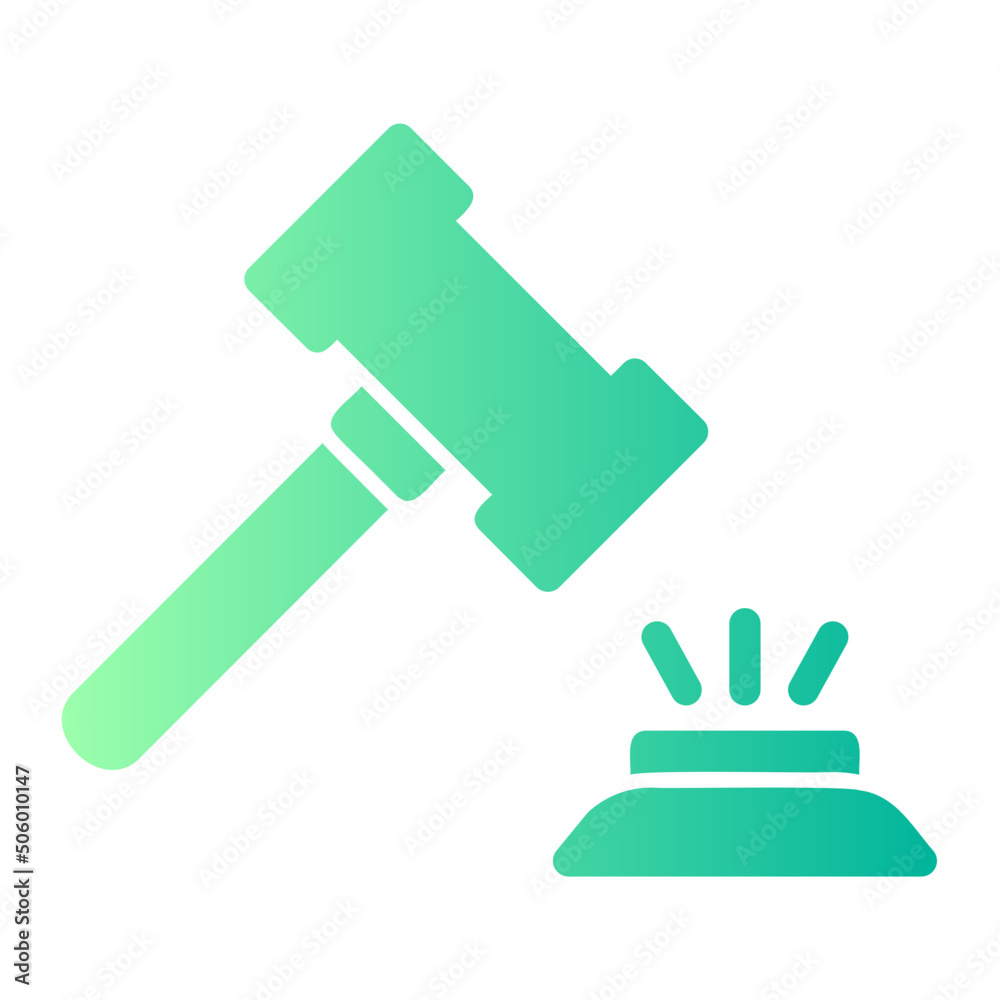 auction gradient icon auction gradient icon