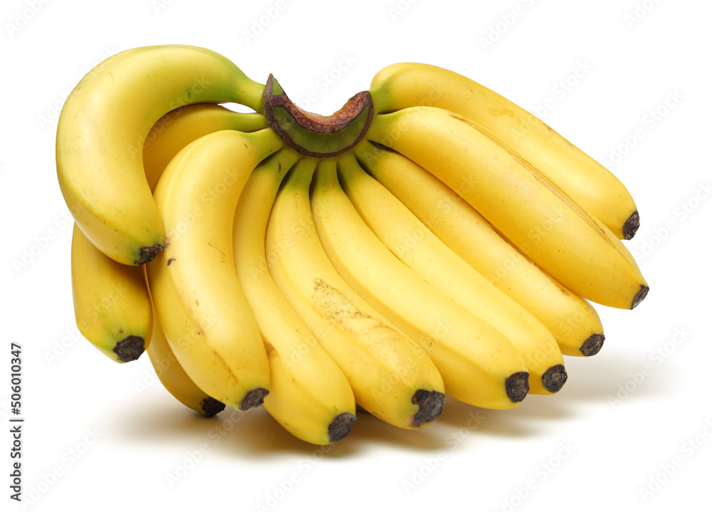 Banana isolated on white background