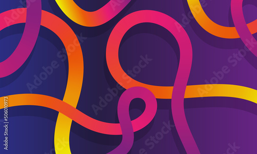 Wallpaper Mural Gradient Line Colorful Design Background Torontodigital.ca