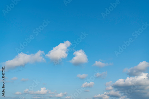 Outdoor blue sky and clouds background